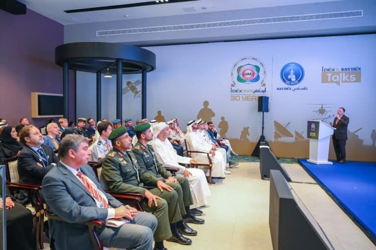 Picture 2 - His Excellency Mohammed bin Ahmed Al Bowardi, UAE’s Minister of State for Defence Affairs attends IDEX and NAVDEX talks